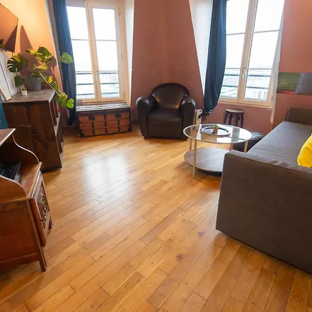 Appartamento Chaleureux Artistique Quartier Gare Du Nord - Gare De L'est Et Grands Boulevards *